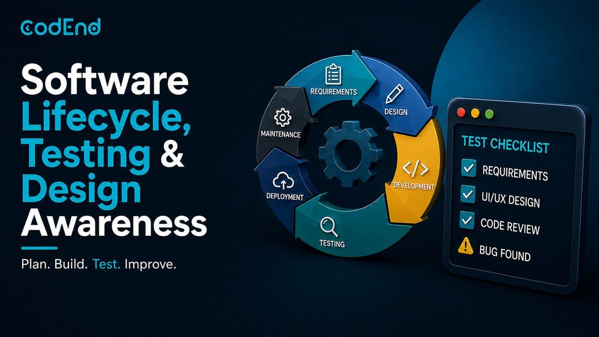Software Lifecycle, Testing & Design Awareness
